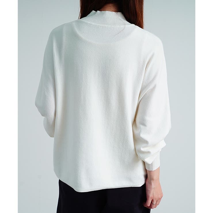モックネック レディース ニット[品番：RLCW0004412]｜relaclo