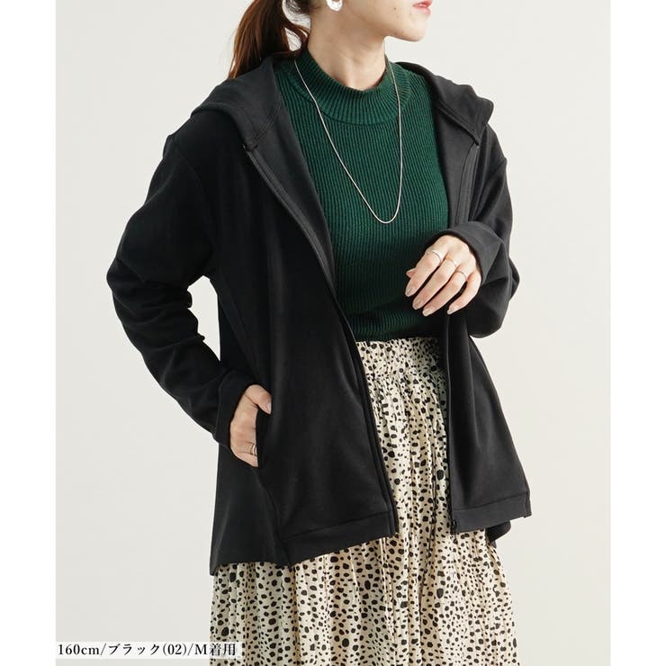 ジップパーカー レディース 秋冬[品番：RLCW0004330]｜relaclo