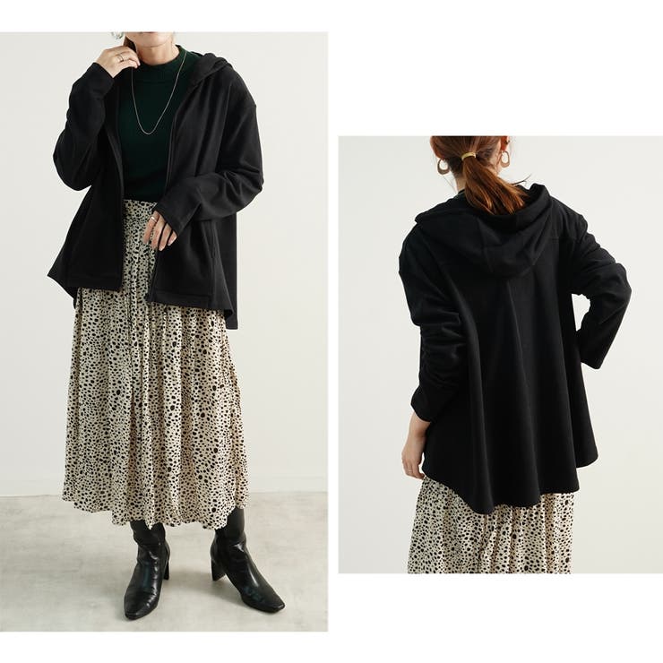 ジップパーカー レディース 秋冬[品番：RLCW0004330]｜relaclo