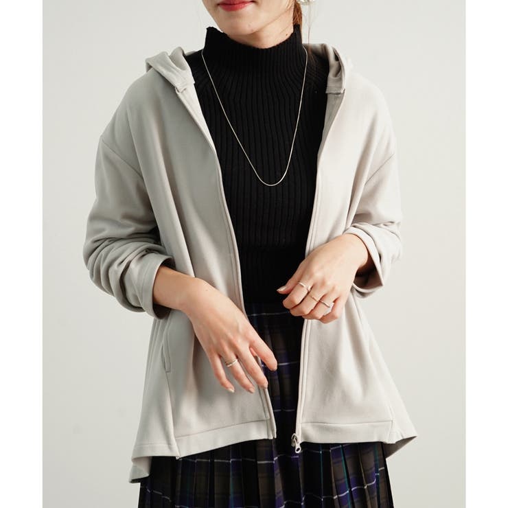 ジップパーカー レディース 秋冬[品番：RLCW0004330]｜relaclo