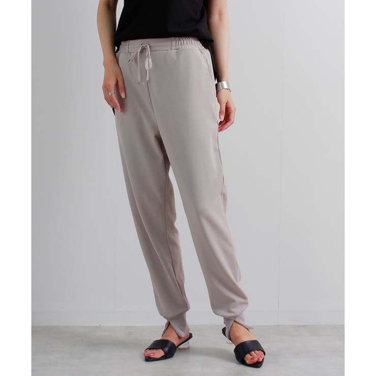 ジョガーパンツ レディース カットジョーゼット | relaclo | 詳細画像4 