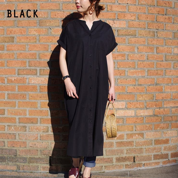 ワンピース春半袖ゆったり体型カバーシャツワンピスキッパーナチュラル夏カジュアル綿 品番 Sklw Lapule ラピュレ のレディースファッション通販 Shoplist ショップリスト