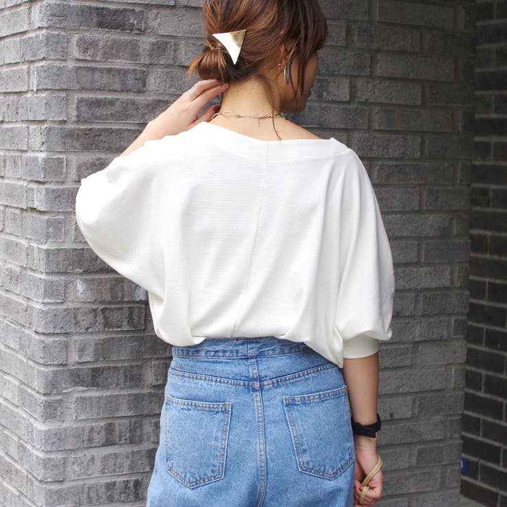 トップスゆったり体型カバードルマンリラックスルームウェア部屋着ボーダーシンプルカ… | LAPULE  | 詳細画像13 