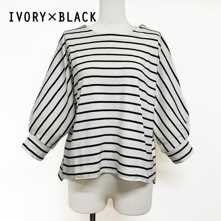 トップスゆったり体型カバードルマンリラックスルームウェア部屋着ボーダーシンプルカ… | LAPULE  | 詳細画像14 