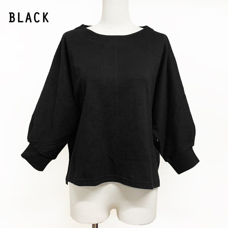 トップスゆったり体型カバードルマンリラックスルームウェア部屋着ボーダーシンプルカ… | LAPULE  | 詳細画像17 