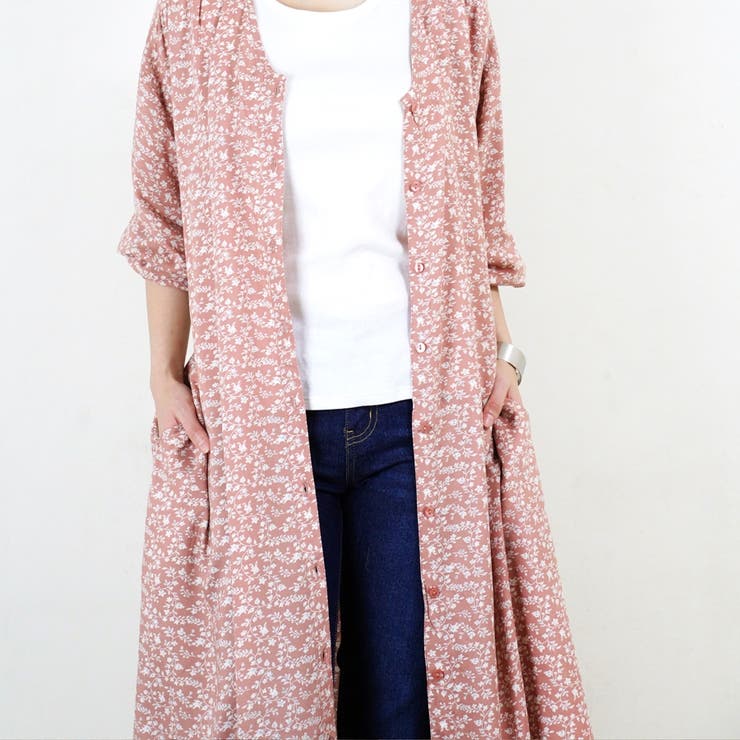 花柄ワンピース ワンピース ロング | LAPULE  | 詳細画像5 