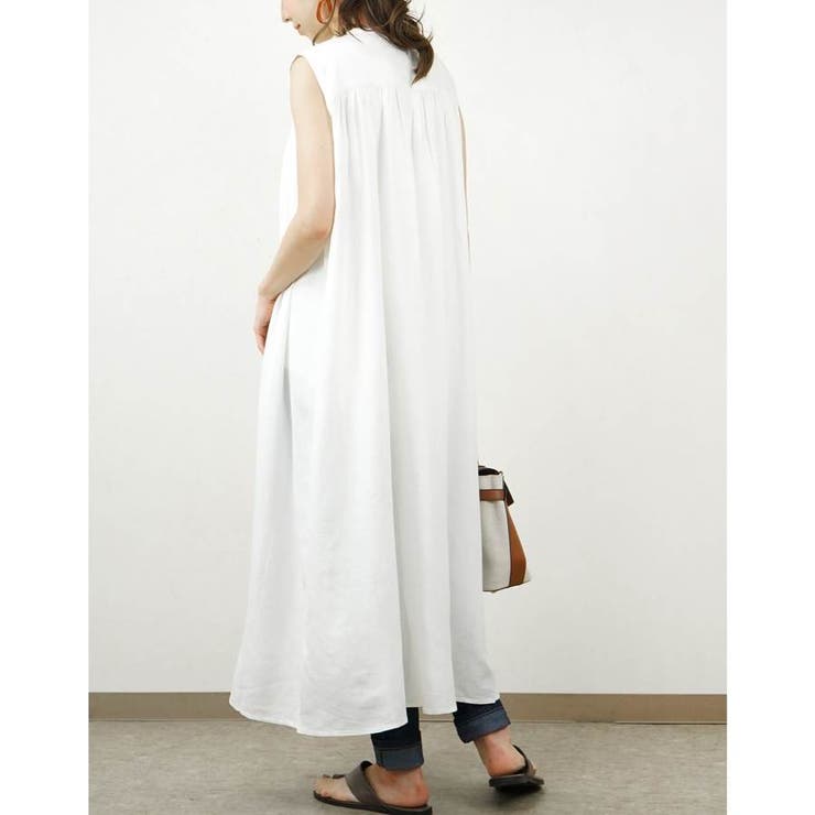 ワンピース ロングワンピース ノースリーブ[品番：RLCW0003781