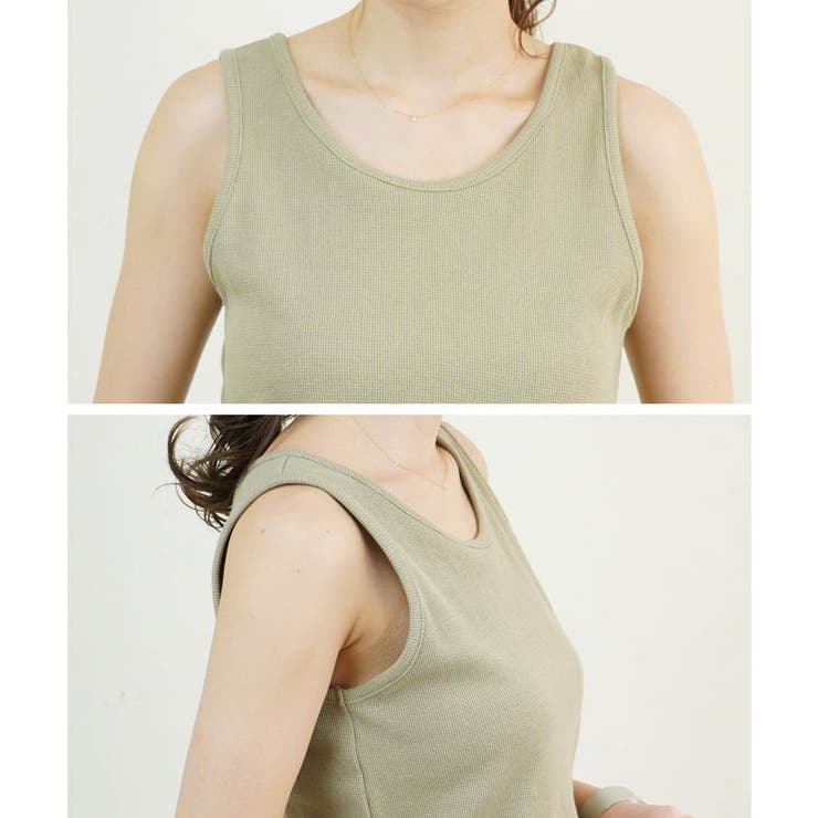 タンクトップ ノースリーブ インナー[品番：RLCW0003788