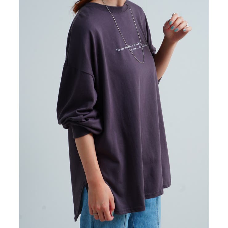 プリントtシャツ バックプリント ロゴプリント 品番 Sklw Lapule ラピュレ のレディース ファッション通販 Shoplist ショップリスト