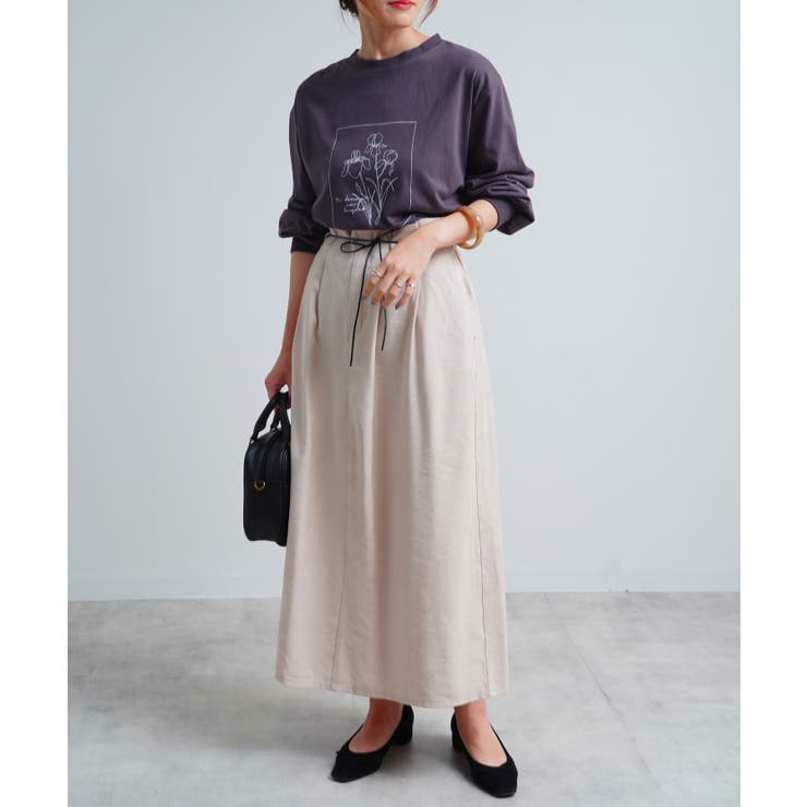 プリントtシャツ ロゴプリント トップス 品番 Sklw Lapule ラピュレ のレディース ファッション通販 Shoplist ショップリスト