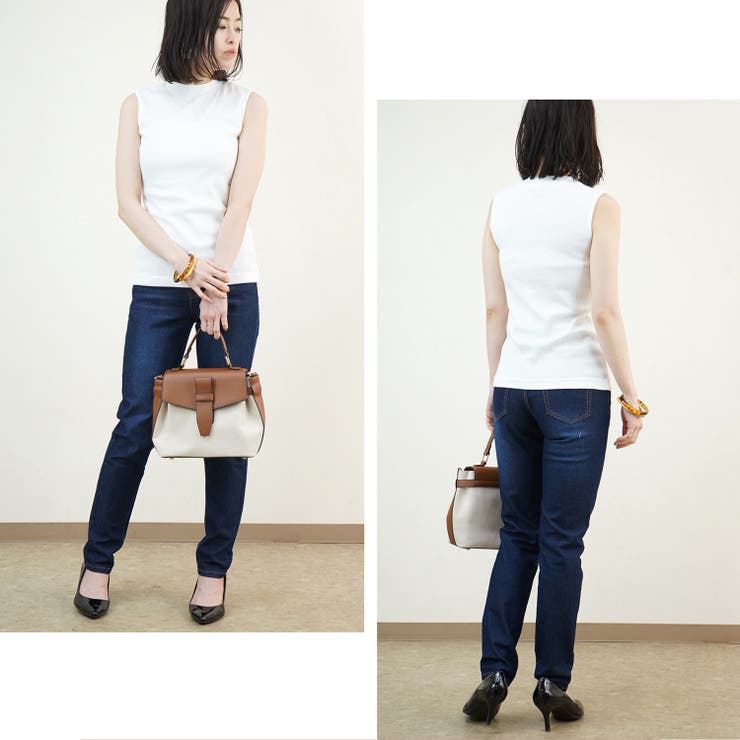 ノースリーブ リブ ハイネック | relaclo | 詳細画像17 