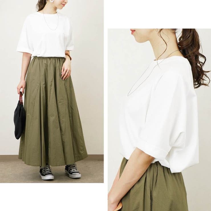 トップス 半袖 バックヘンリー | LAPULE  | 詳細画像18 