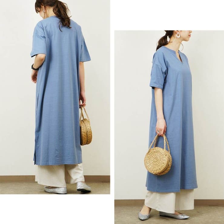 ワンピース ロングワンピース 半袖 | LAPULE  | 詳細画像19 