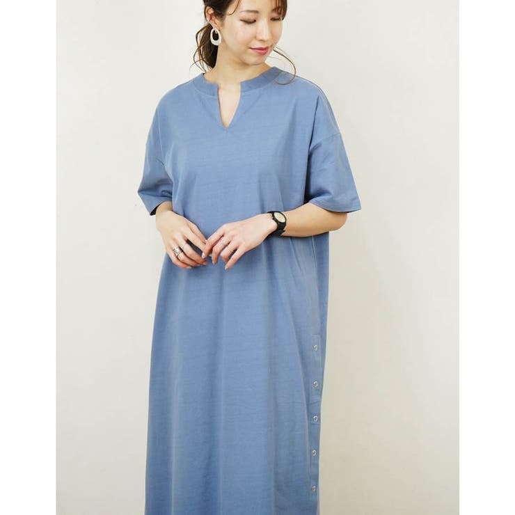 ワンピース ロングワンピース 半袖 | LAPULE  | 詳細画像20 