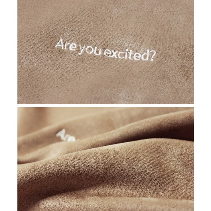 スエードプルオーバー トレーナー 刺繍 | relaclo | 詳細画像19 