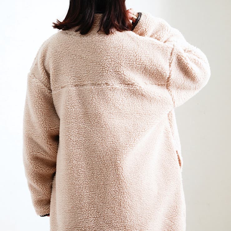 ボアコート ボアジャケット ブルゾン[品番:RLCW0003963 ボアコート ボアジャケット ブルゾン[品番:RLCW0003963