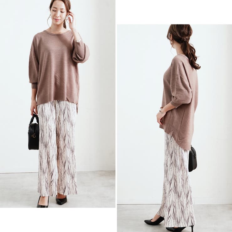 洗えるカシミヤタッチ ニット ドルマン | relaclo | 詳細画像10 