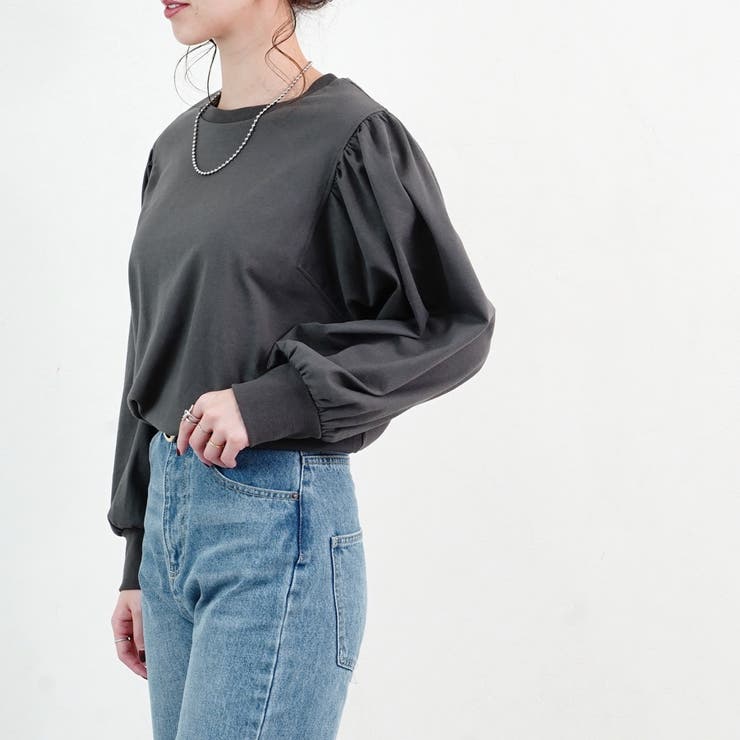 ボリュームスリーブ ボリューム袖 スウェット | relaclo | 詳細画像12 