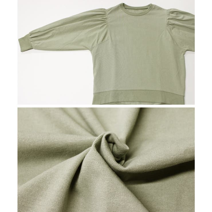 ボリュームスリーブ ボリューム袖 スウェット | relaclo | 詳細画像20 