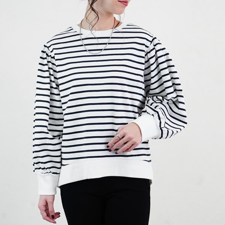 ボリュームスリーブ ボリューム袖 スウェット | relaclo | 詳細画像8 