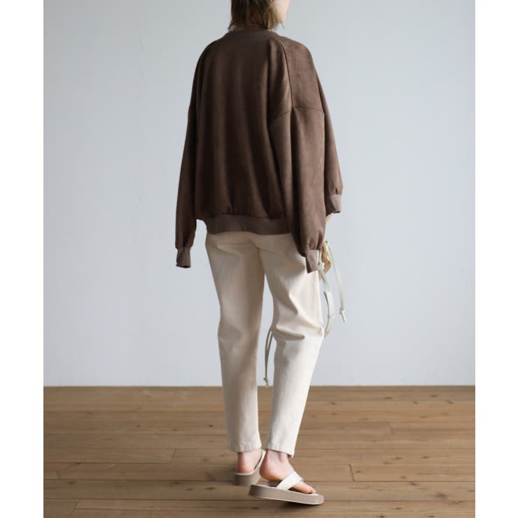 スタジャン 春アウター ノーカラー | relaclo | 詳細画像33 