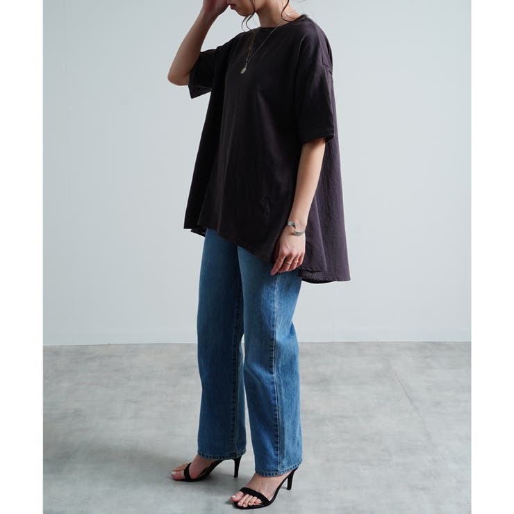 異素材切替 プルオーバー バック切り替え | LAPULE  | 詳細画像12 