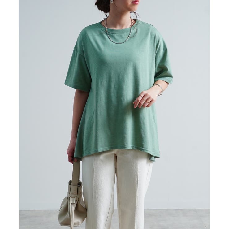 異素材切替 プルオーバー バック切り替え | LAPULE  | 詳細画像19 