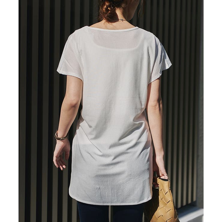 プルオーバー ウエストマーク シアートップス | LAPULE  | 詳細画像10 