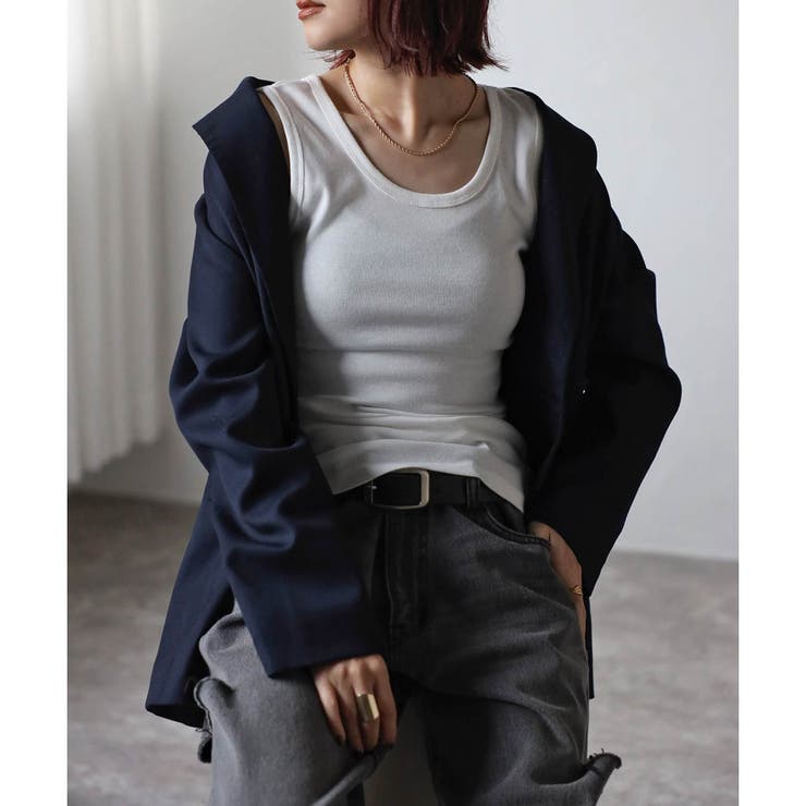 タンクトップ ノースリーブ velor rhonestone tank top レディース タンクトップ ノースリーブ レディース[品番：RLCW0004238