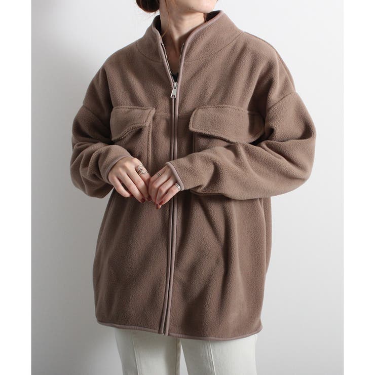 限定セール -SALE フリース ハイネック ポケット付き レディース ジャケット メンズウェア