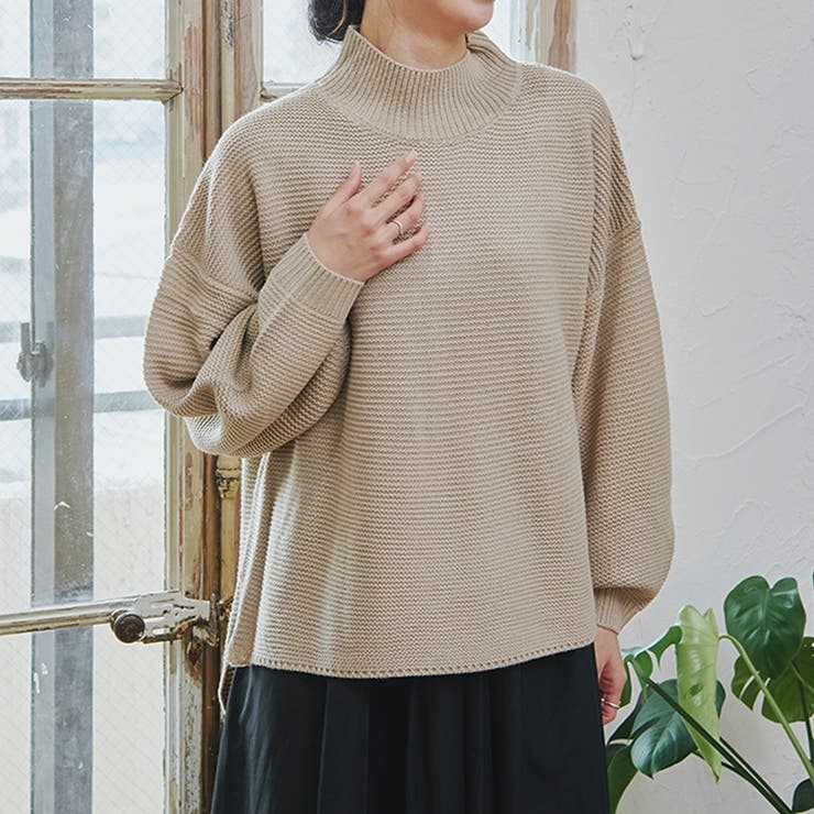 ハイネック ニット レディース | relaclo | 詳細画像17 