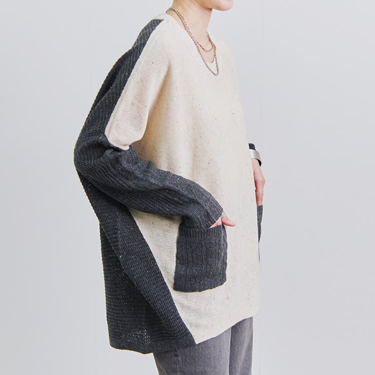 ニット レディース オーバーサイズ | relaclo | 詳細画像12 