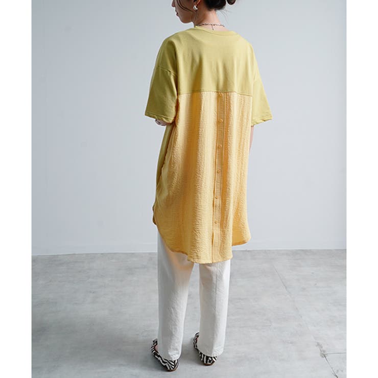 チュニック レディース 半袖 | LAPULE  | 詳細画像12 