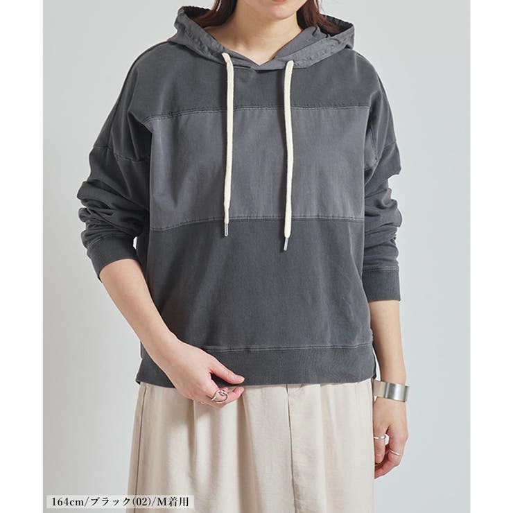 パーカー レディース ピグメント | LAPULE  | 詳細画像15 