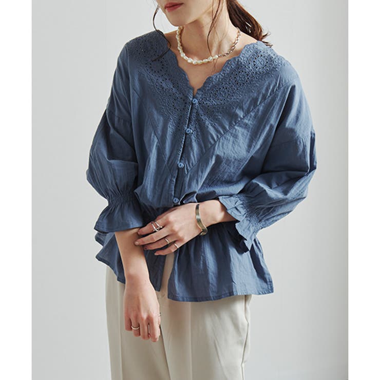 ブラウス レディース レース | LAPULE  | 詳細画像4 