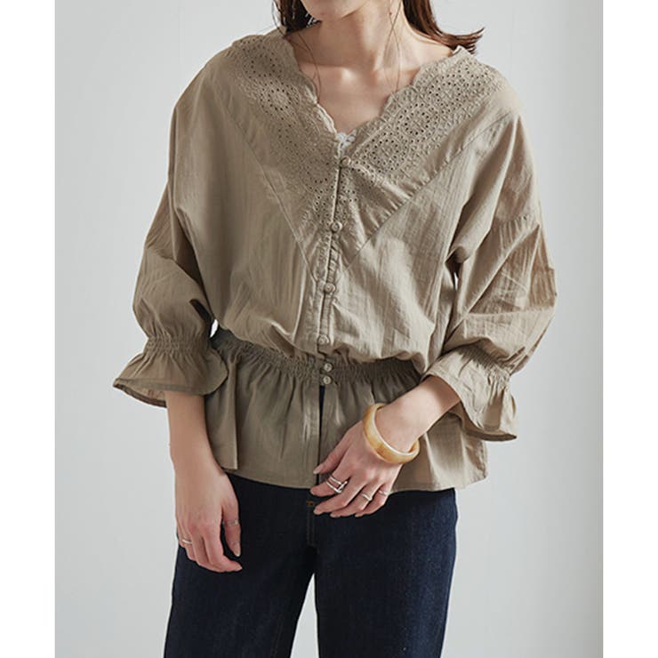 ブラウス レディース レース | LAPULE  | 詳細画像8 