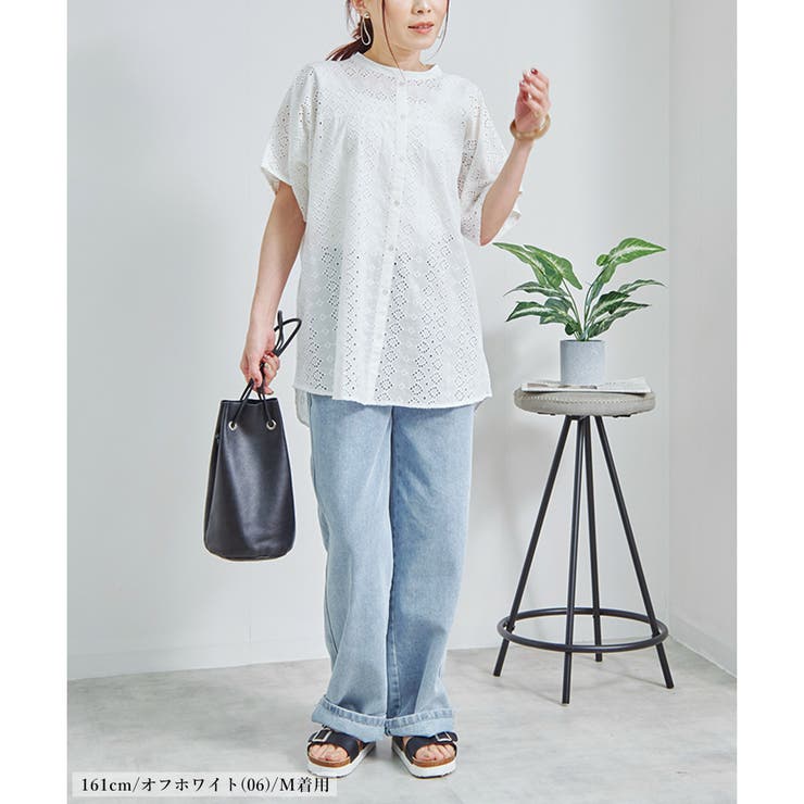 ブラウス レディース 半袖 | relaclo | 詳細画像9 