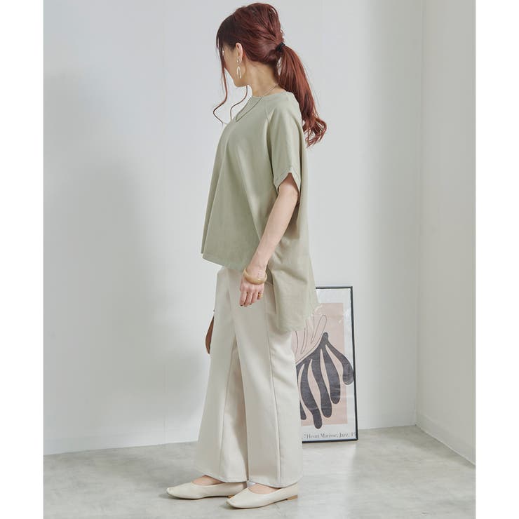 Tシャツ レディース 半袖 | LAPULE  | 詳細画像14 