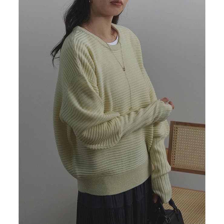 ニット レディース クルーネック | relaclo | 詳細画像12 