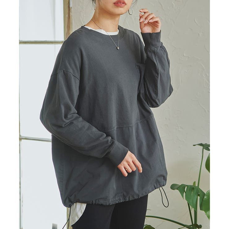 プルオーバー レディース 長袖 | LAPULE  | 詳細画像4 