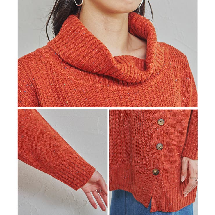 ニット タートルネック レディース | relaclo | 詳細画像15 