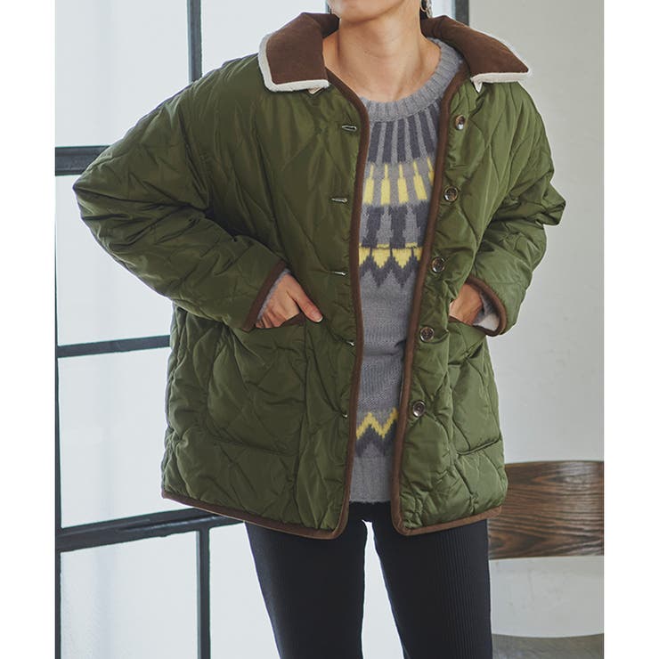 ブルゾン レディース キルティング | LAPULE  | 詳細画像4 