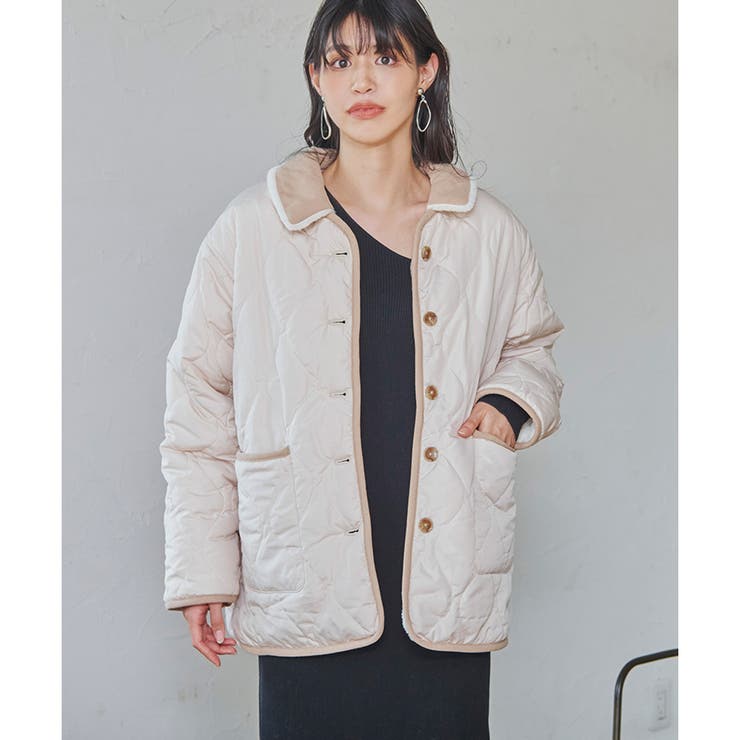 ブルゾン レディース キルティング | LAPULE  | 詳細画像8 