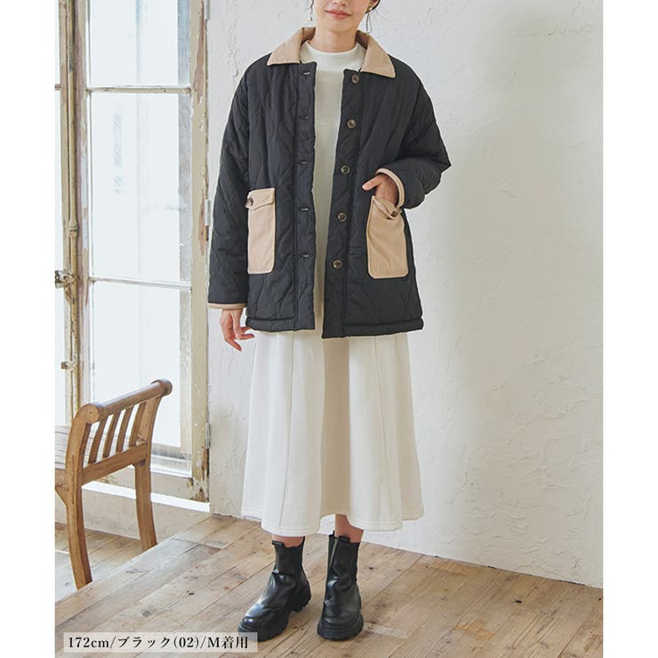 楽天市場】＼SALE50%OFF／ブルゾン レディース キルティング