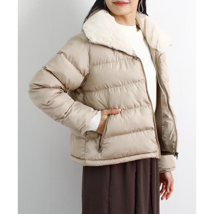 ダウンジャケット レディース 秋 | LAPULE  | 詳細画像5 