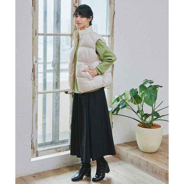 マ*ー様 Russeluno ラッセルノ ダウンベスト(中わた) フーディーリバ