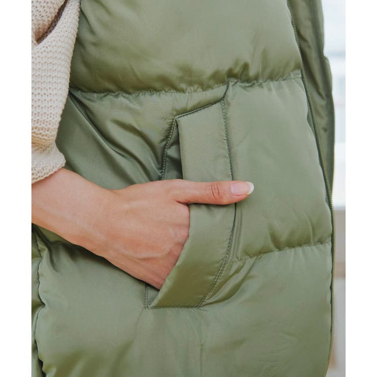 ダウンベスト レディース 秋[品番：RLCW0004725]｜relaclo（リラクロ