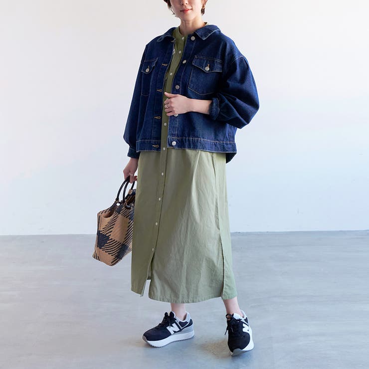 デニムジャケット レディース ブルゾン[品番：RLCW0004806]｜relaclo