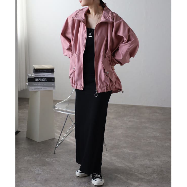 オーバーサイズトラックジャケット レディース アウター [品番：RLCW0004768]｜relaclo（リラクロ）のレディースファッション通販｜SHOPLIST（ショップリスト）