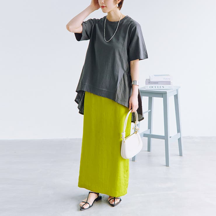 チュニック 半袖 Tシャツ | LAPULE  | 詳細画像13 